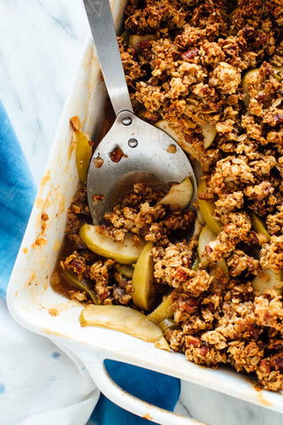 Crumble Aux Pommes Sans Gluten La Fourche